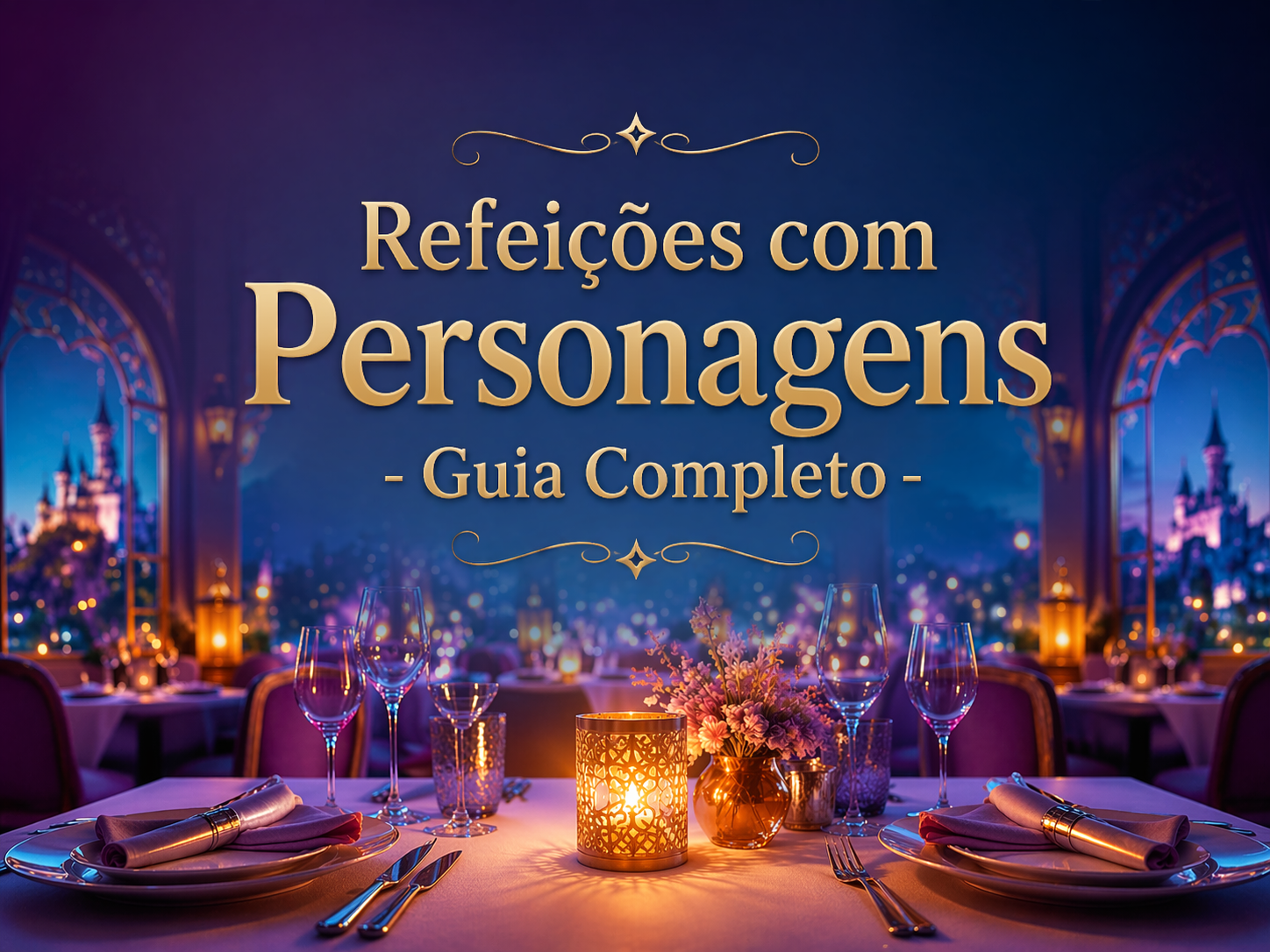 Refeições com personagens