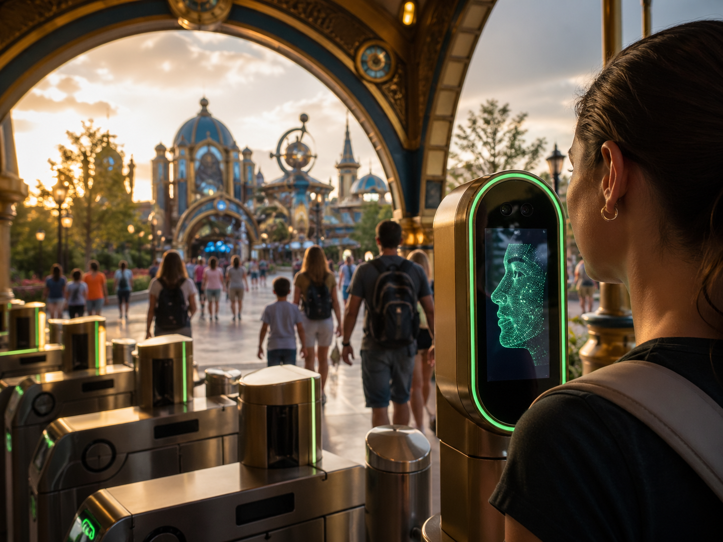 Epic Universe acesso controlado