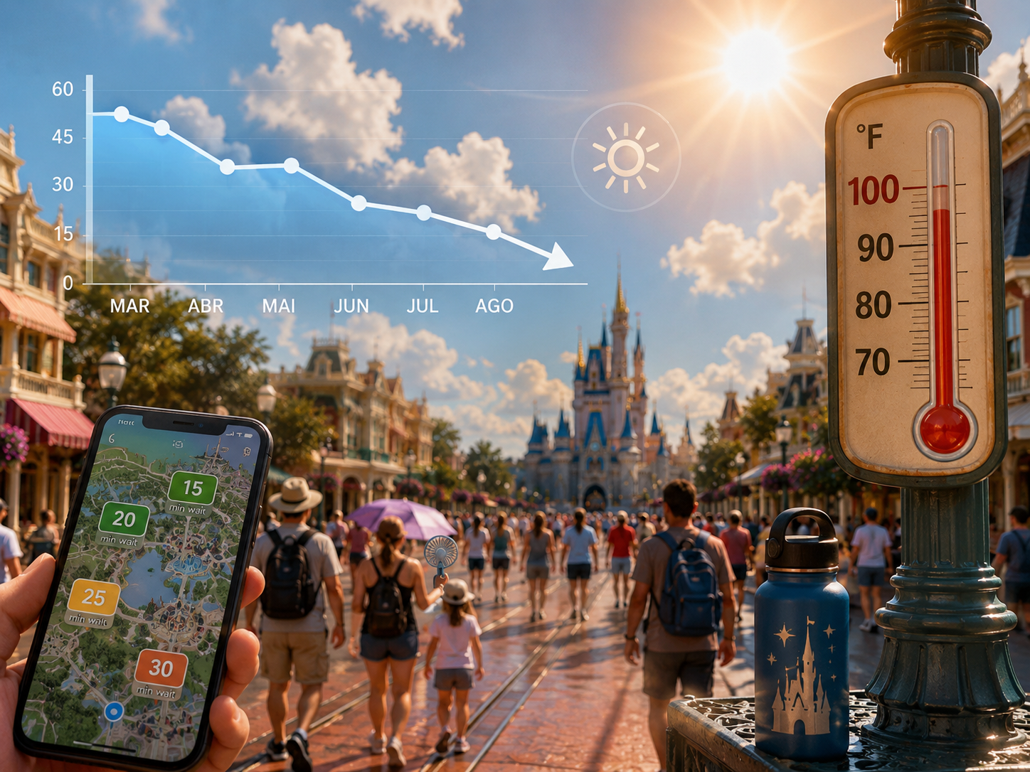 verão na Disney