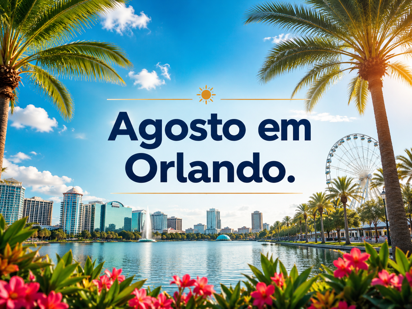 Agosto em Orlando