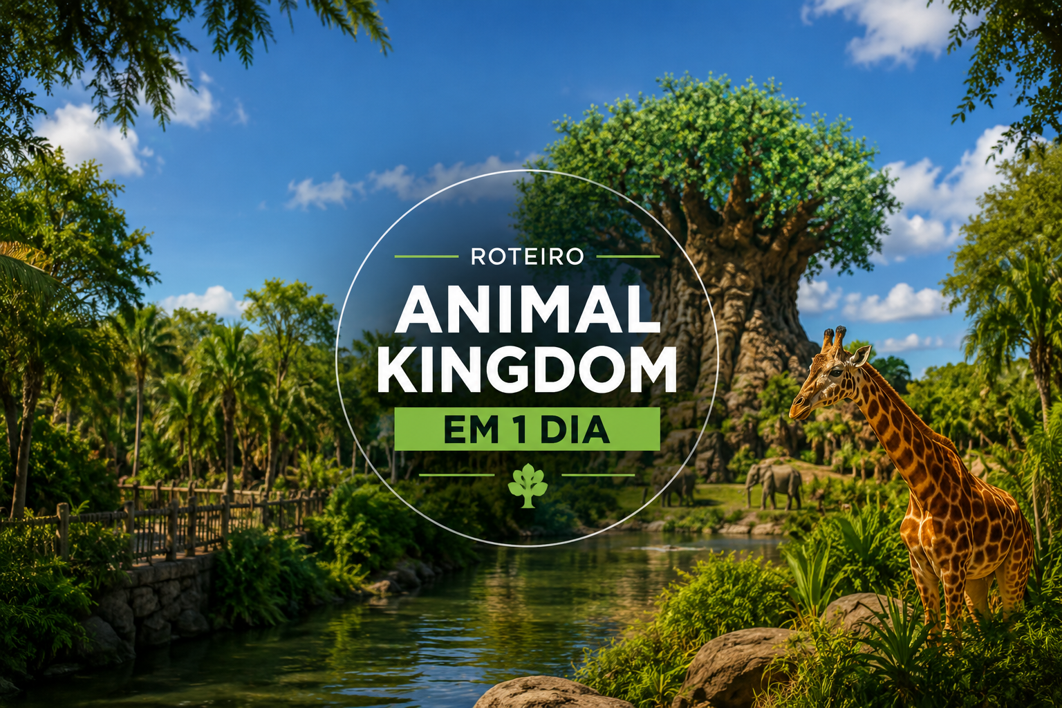 Roteiro Animal Kingdom em 1 dia