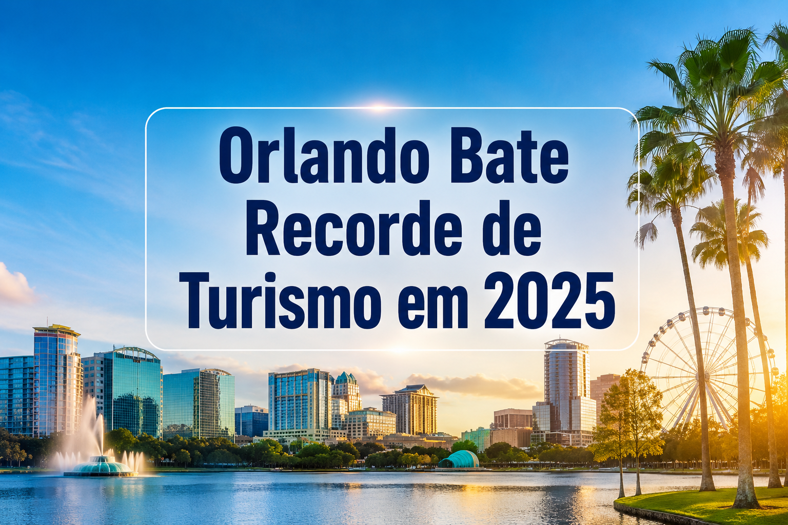 Orlando Bate Recorde de Turismo em 2025