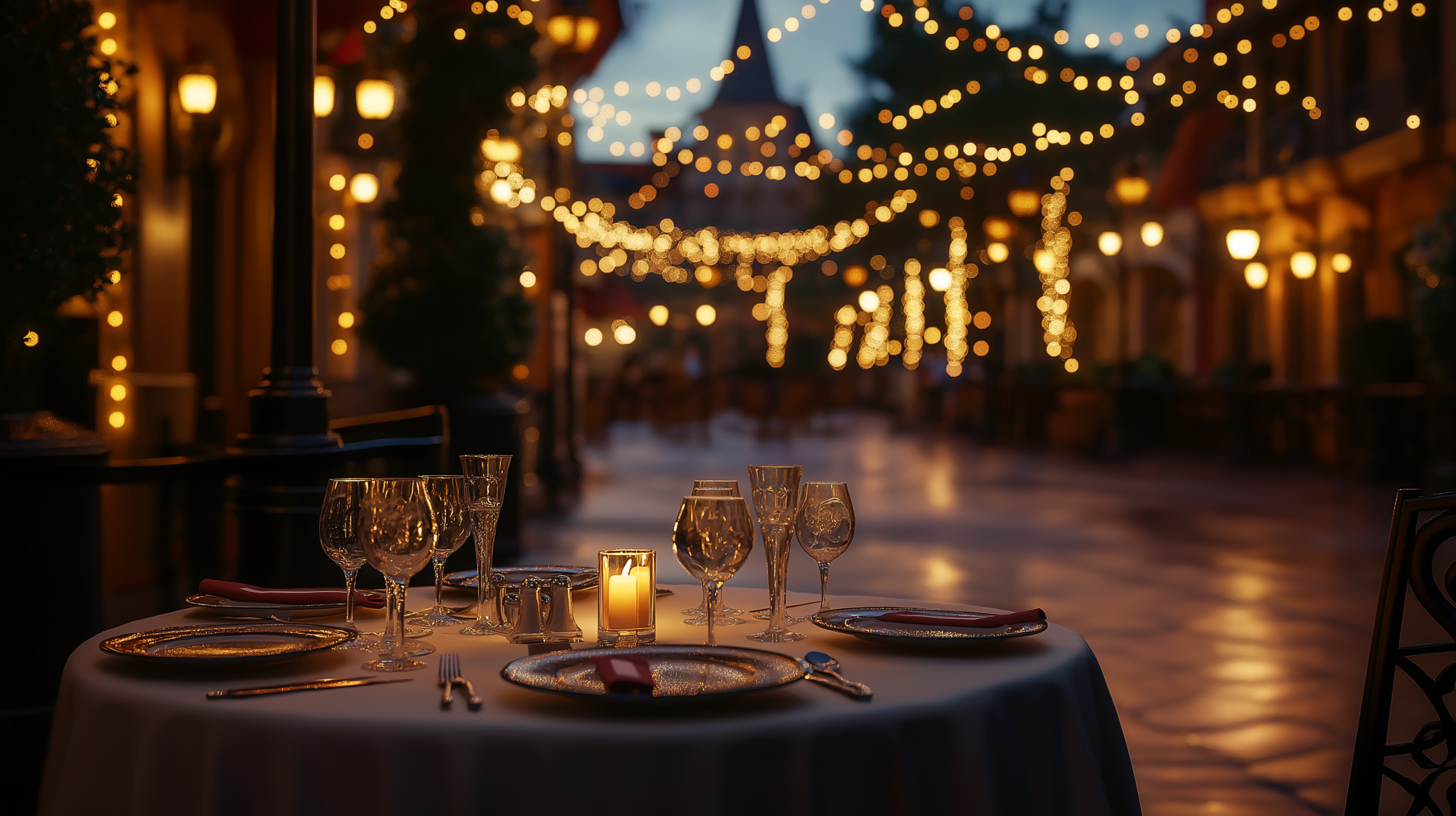 Reservar restaurante na Disney