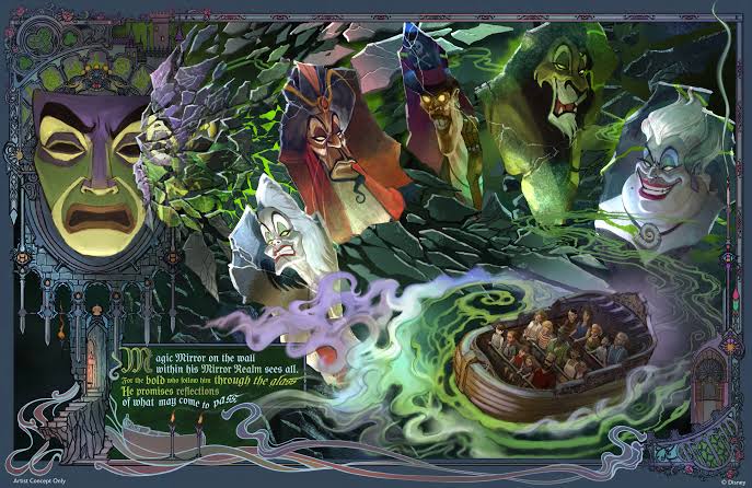 D23 Magic Mirror Dark Ride