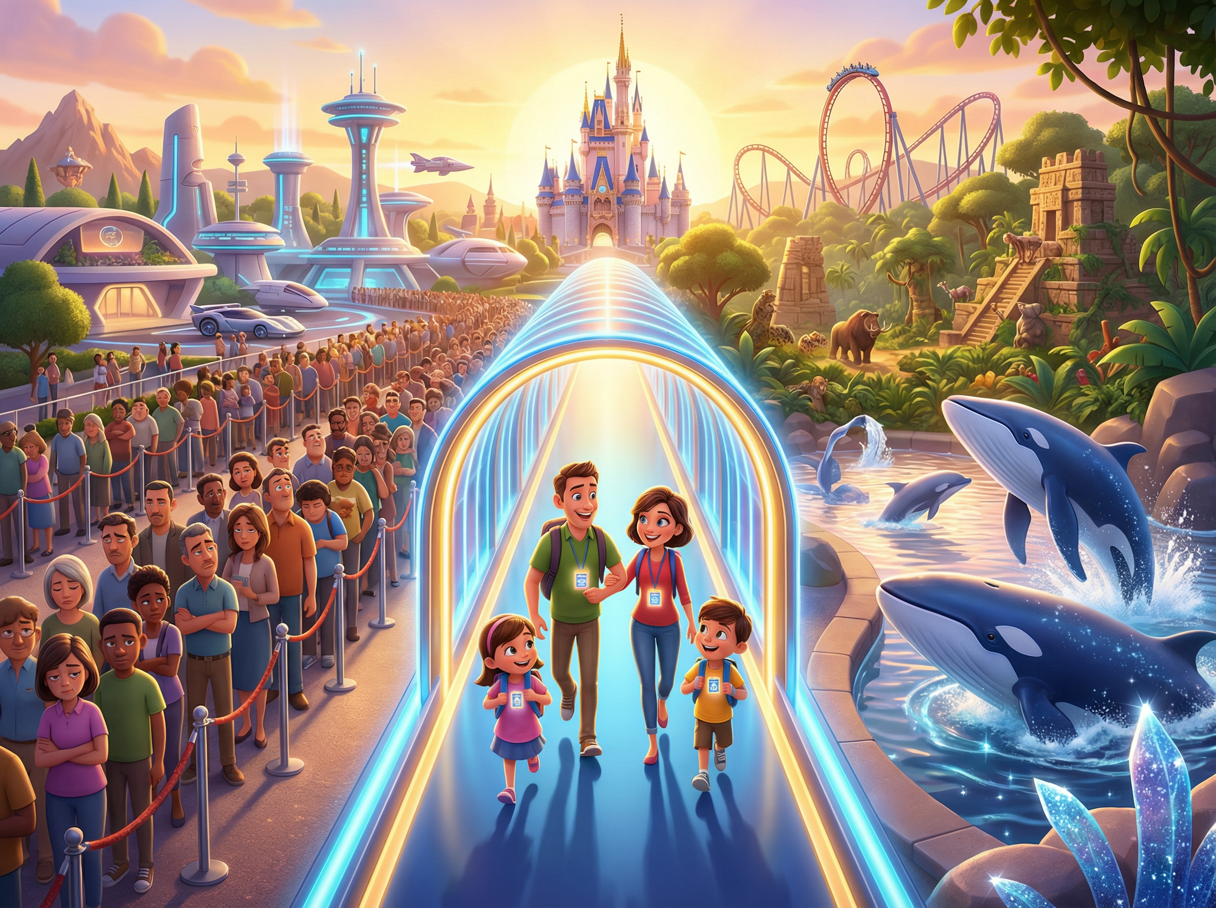 Fura Filas em Orlando